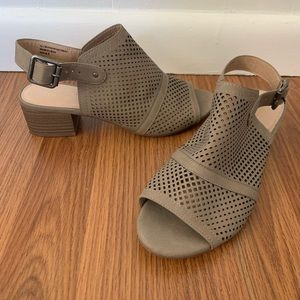 Laser cut sandals